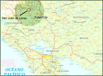 Nicaragua Map