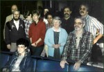 1986 delegation at the airport before leaving for Nicaragua
