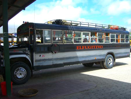 6-El Fugitivo, our bus to Limay